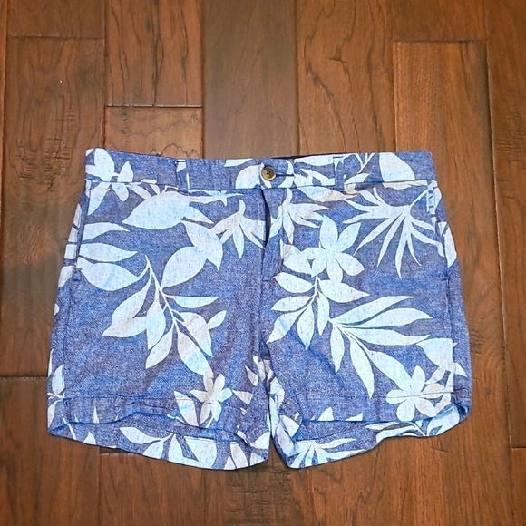 Old Navy women's Everyday Short with tropical floral print size 12 - Picture 1 of 7